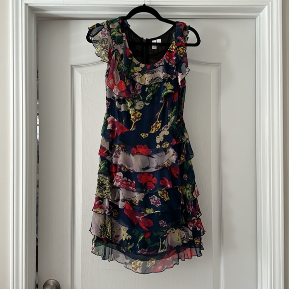 Floral Ruffle Dress - Picture 2 of 4